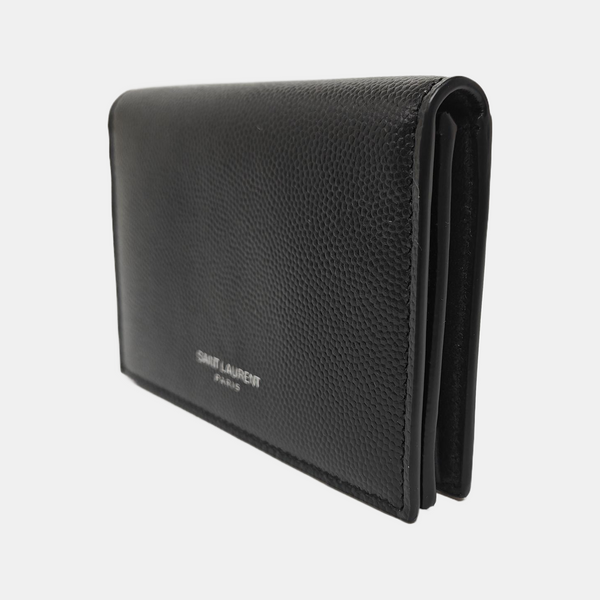 Calfskin Card Holder Black