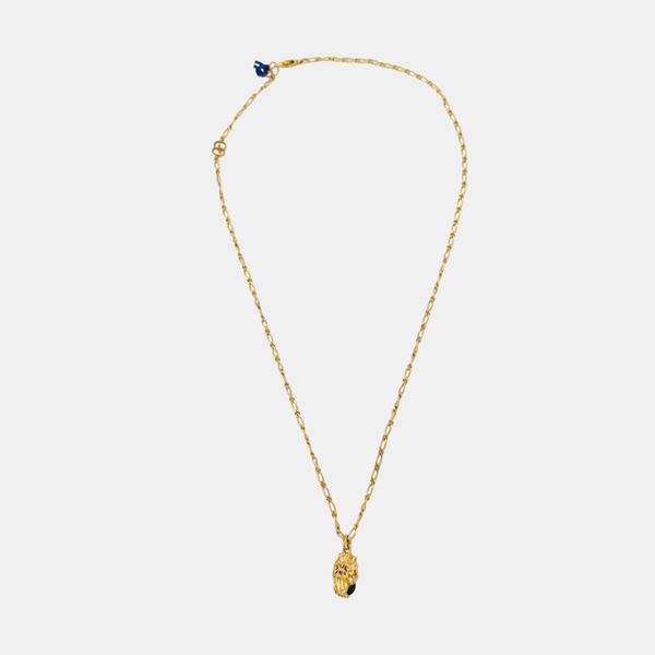 Authenticated pre-owned  Lion Head 18K Gold Gold Necklace - Necklace at Looply