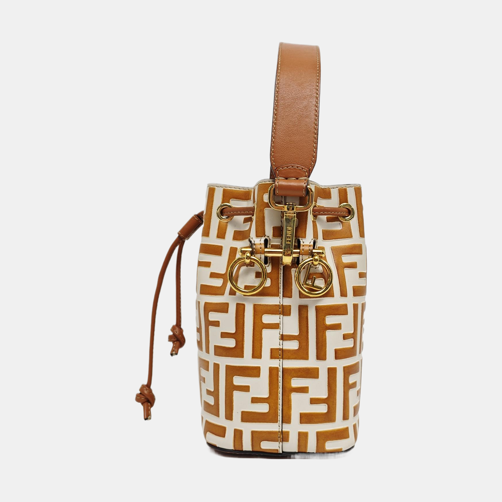 Mon Tresor Mini Calfskin White