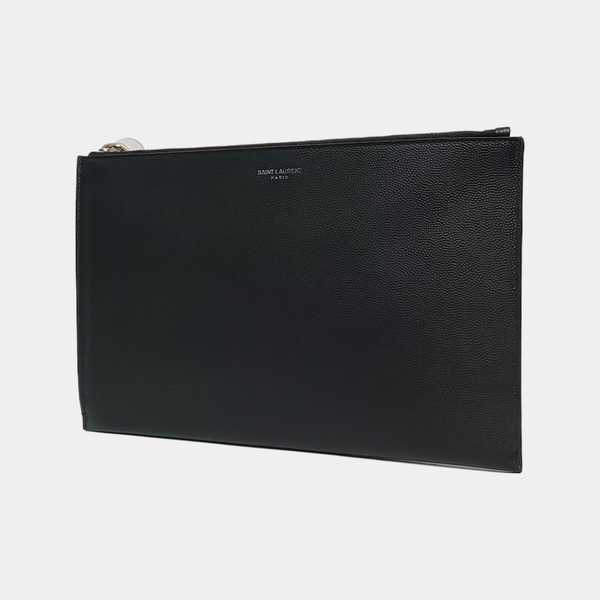 Calfskin Clutch Black