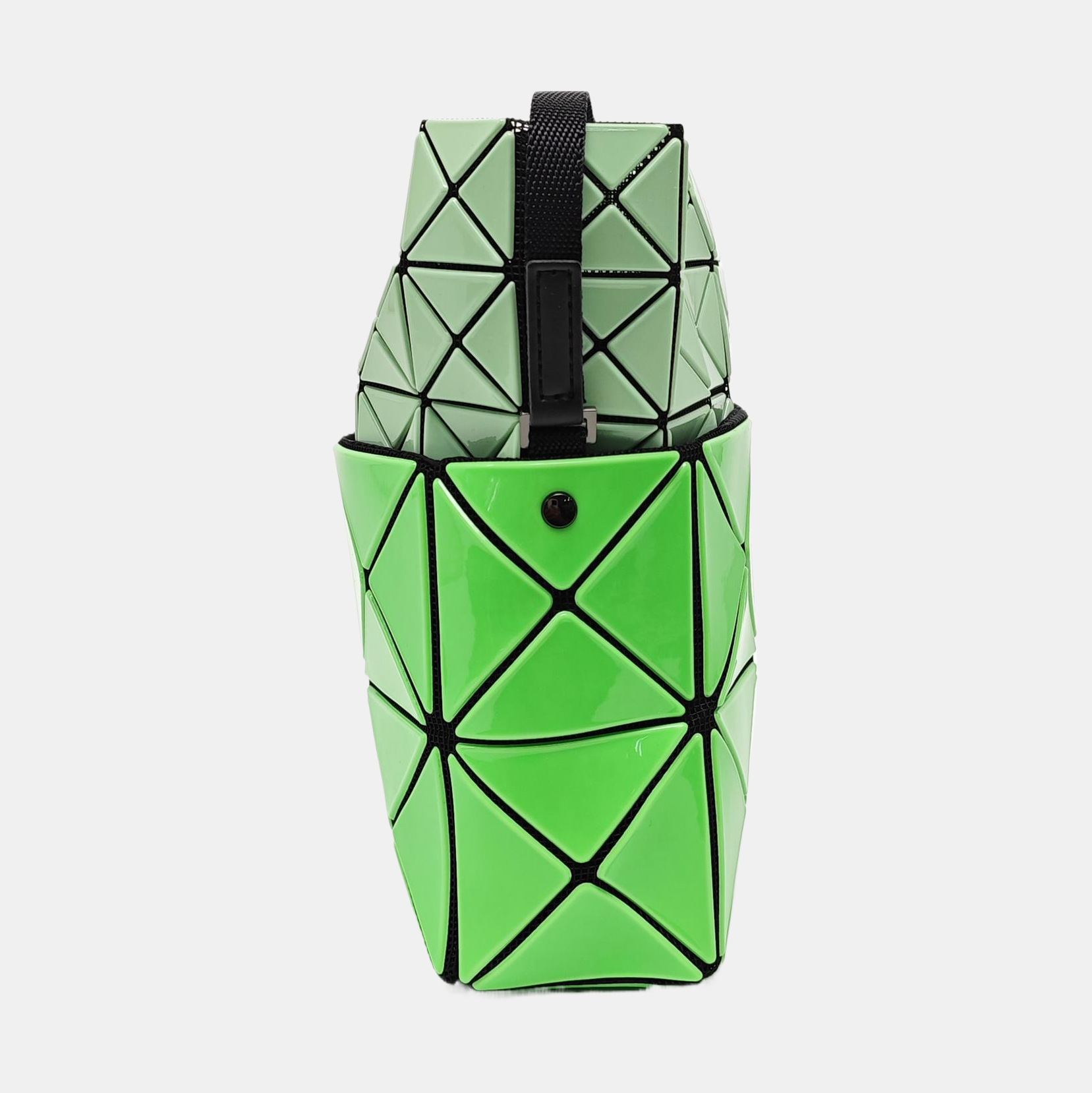Special Material Bucket Bag Green