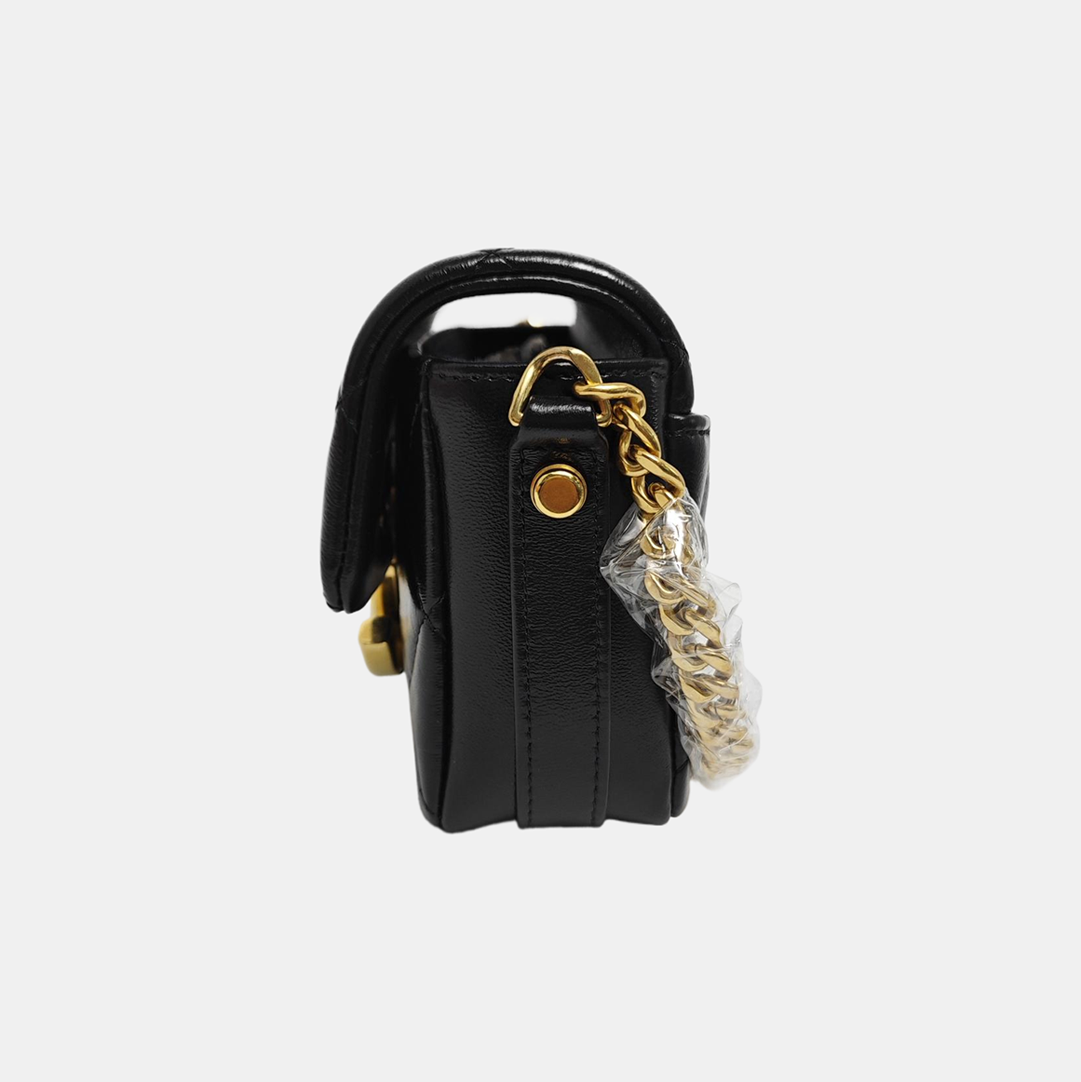 Quilted Lambskin Small Black