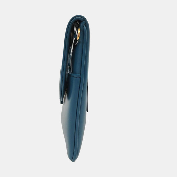 Diordouble Medium Calfskin Blue
