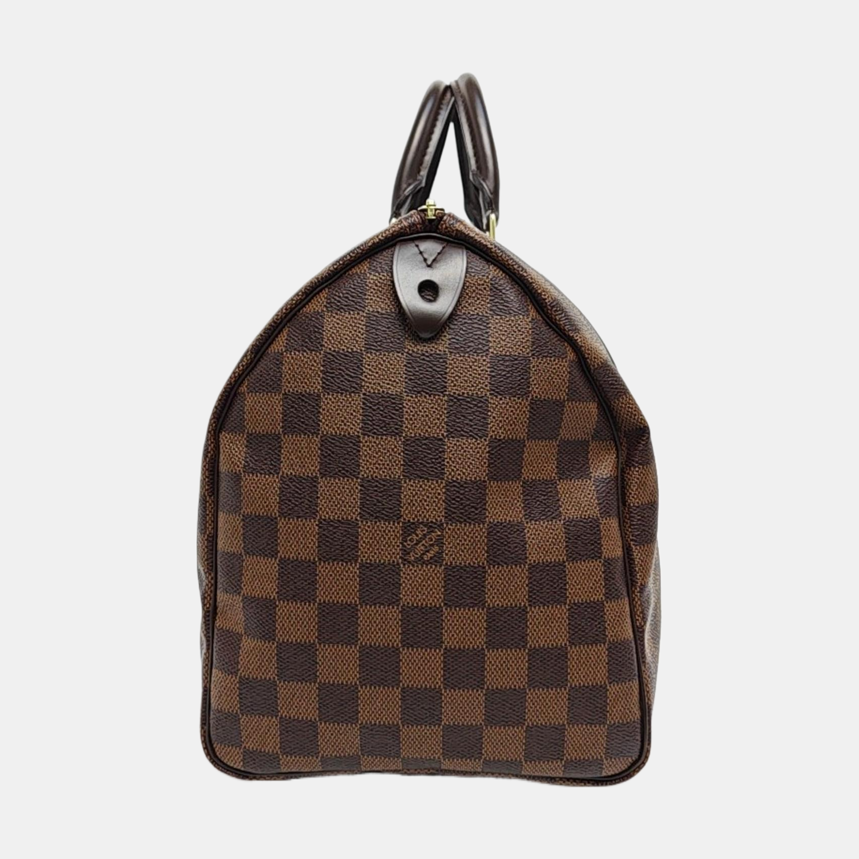 SPEEDY 35 Damier Ebene Coated Canvas Brown