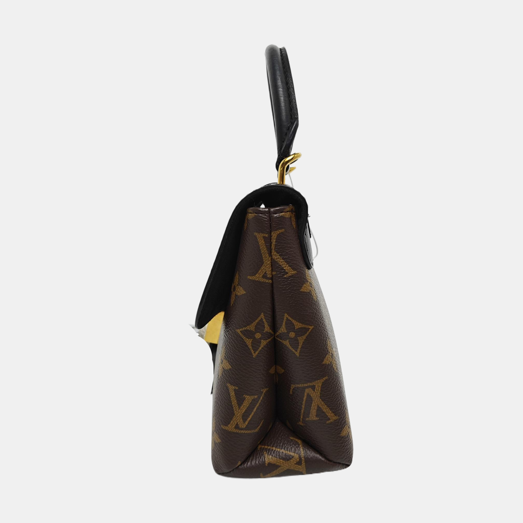 Authenticated pre-owned  LOCKY BB Monogram Coated Canvas Brown - Shoulder Bag at Looply