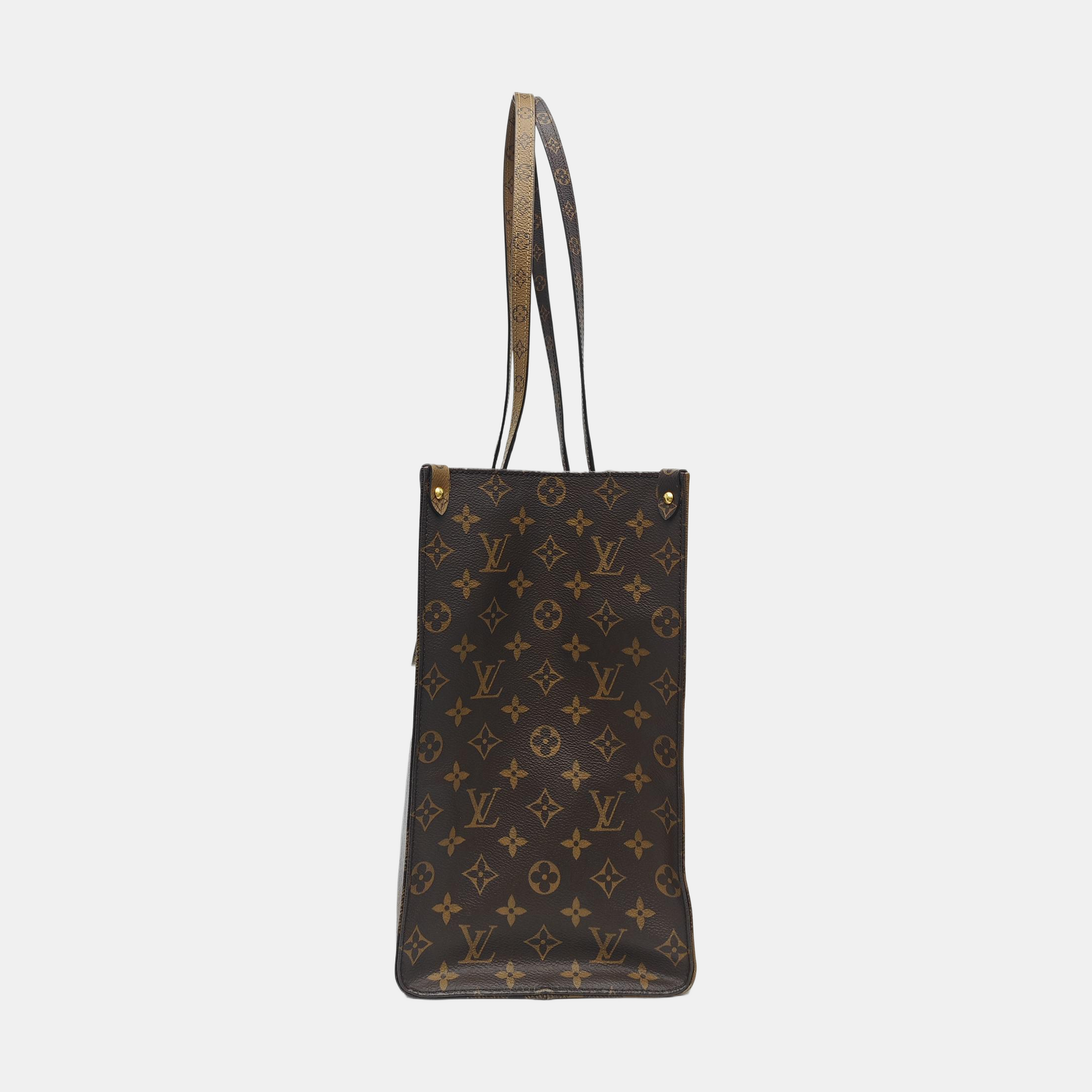 ONTHEGO GM Monogram Coated Canvas Brown