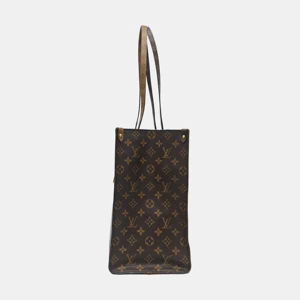 ONTHEGO GM Monogram Coated Canvas Brown