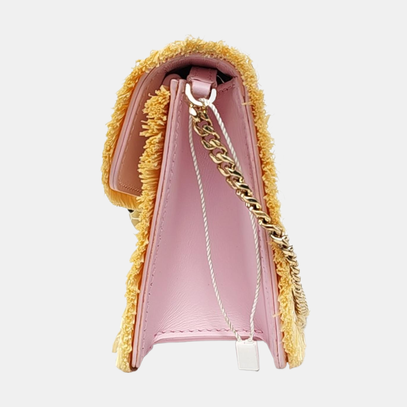 SERPENTI DIAMOND BLAST Extra Small Straw Yellow