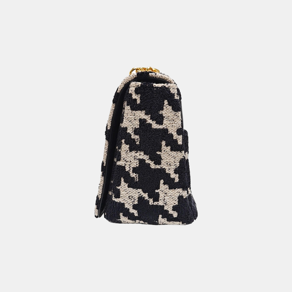 Authenticated pre-owned  Dior Caro Medium Canvas Black - Shoulder Bag at Looply