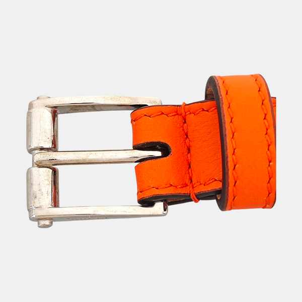 Leather Belt Orange