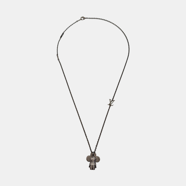 Brass Black Necklace