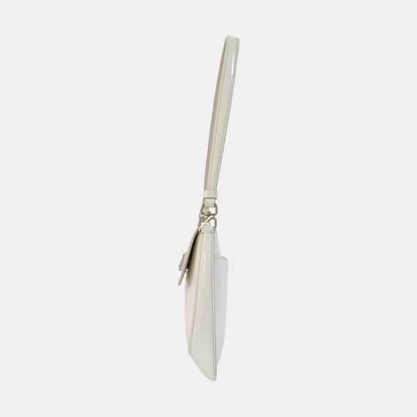 Cleo Saffiano Calfskin White