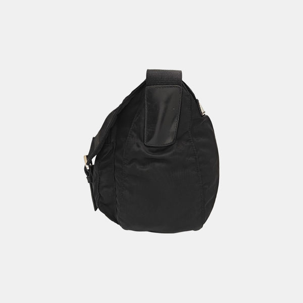 Vela Messenger Bag Nylon Black