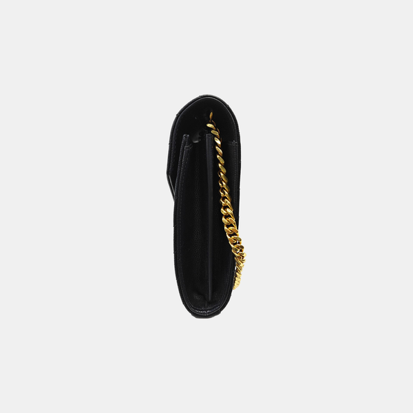 MONOGRAM Medium Chevron Calfskin Black