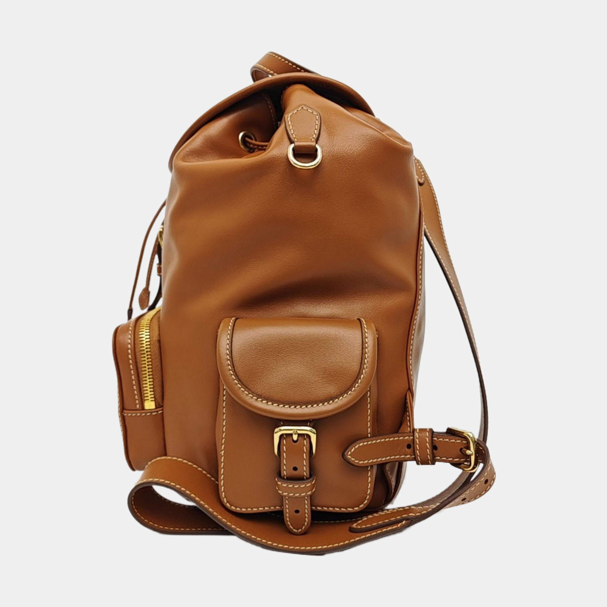 Calfskin Backpack Brown