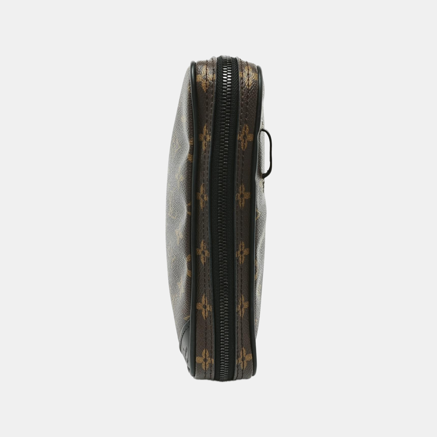UTILITY SIDE Monogram Coated Canvas Brown