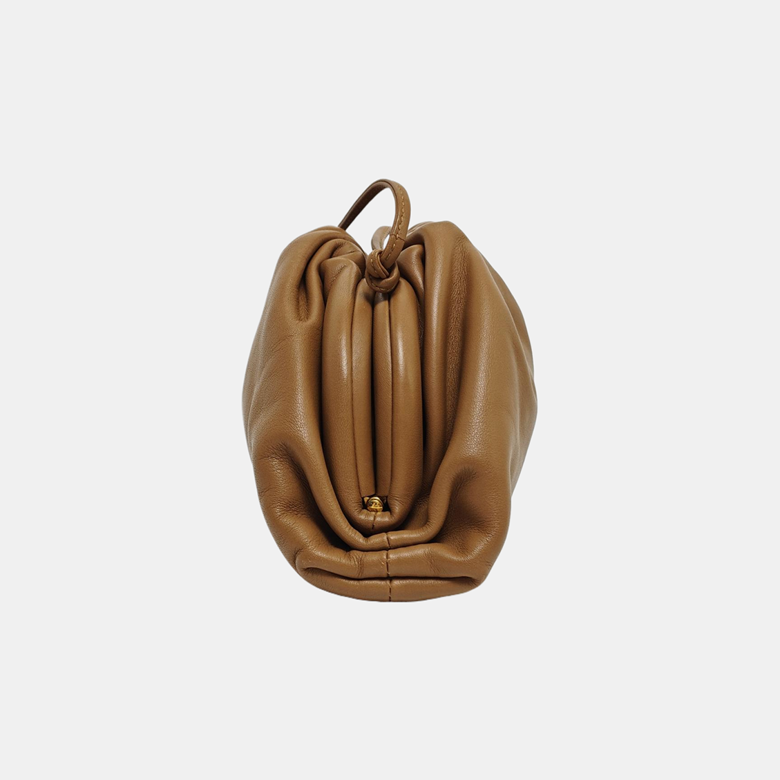 The Pouch Mini Calfskin Brown