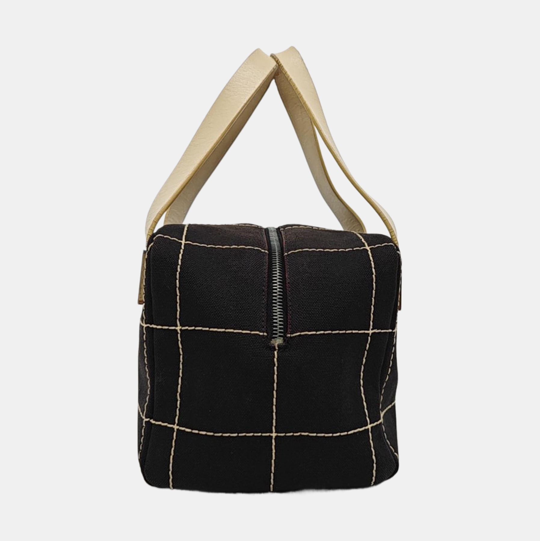SQUARE STITCH Canvas Black