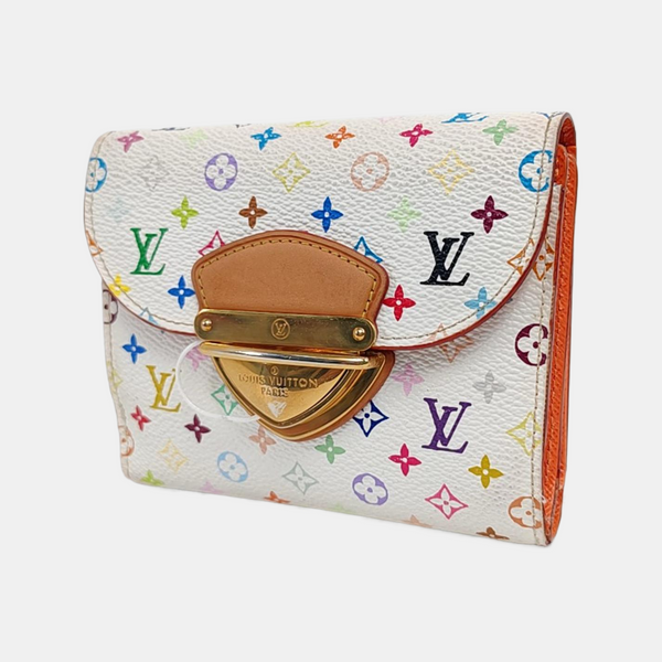 LV × TM KOALA Monogram Coated Canvas White Wallet