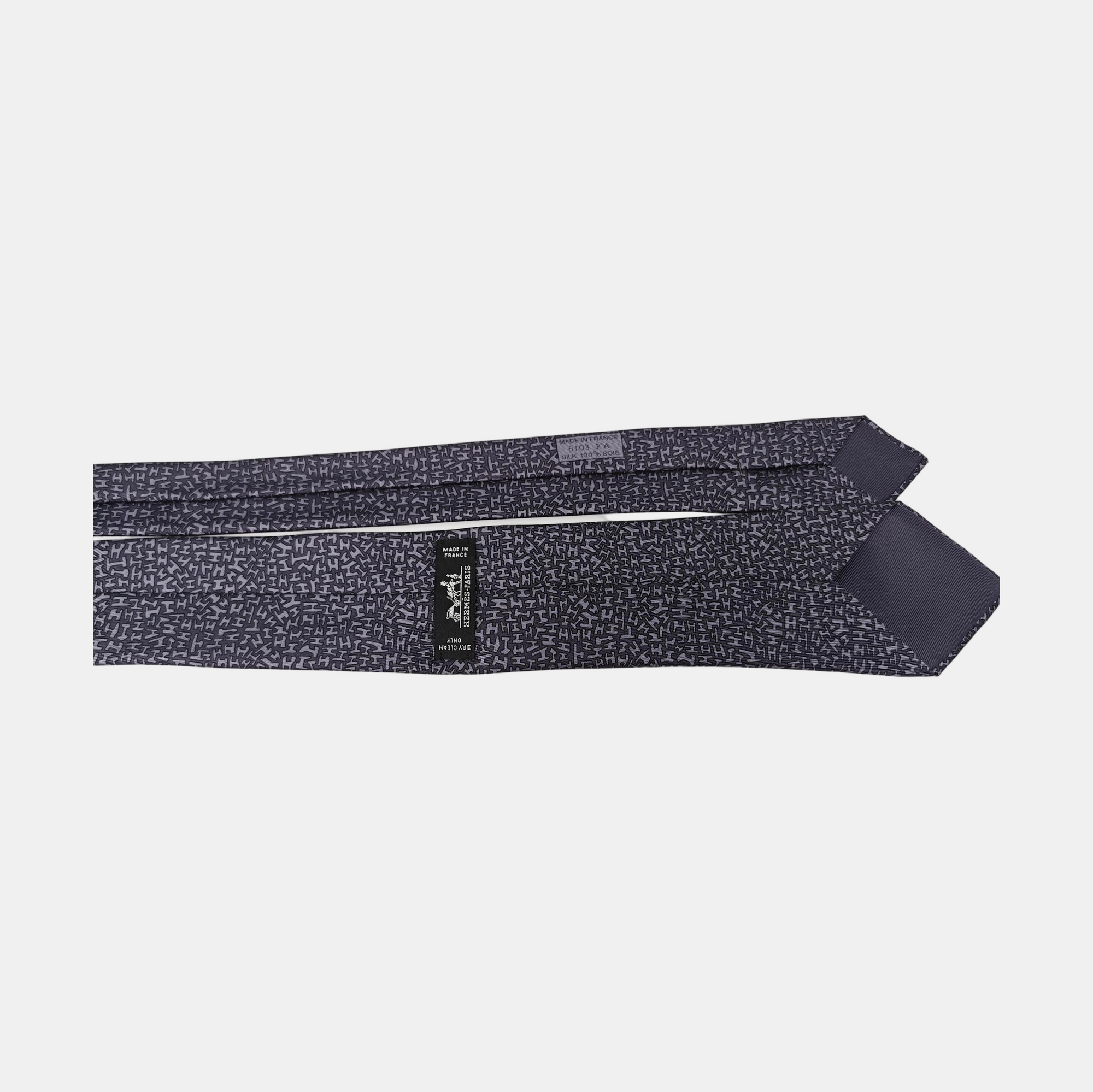 Mulberry Silk Tie Gray
