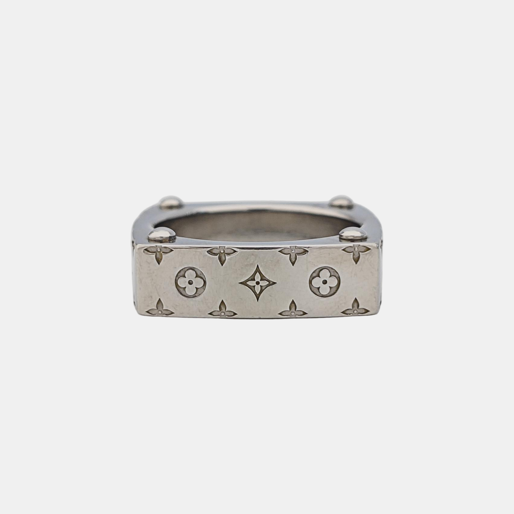 Metal Silver Ring EU 61