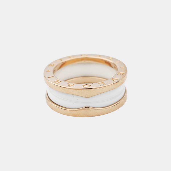 B.ZERO1 18k Rose Gold Ring EU 53