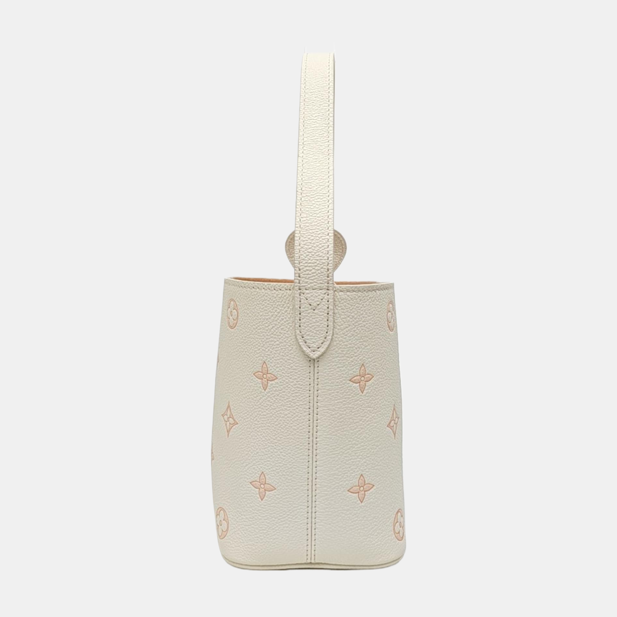 ALL IN BB Monogram Calfskin White