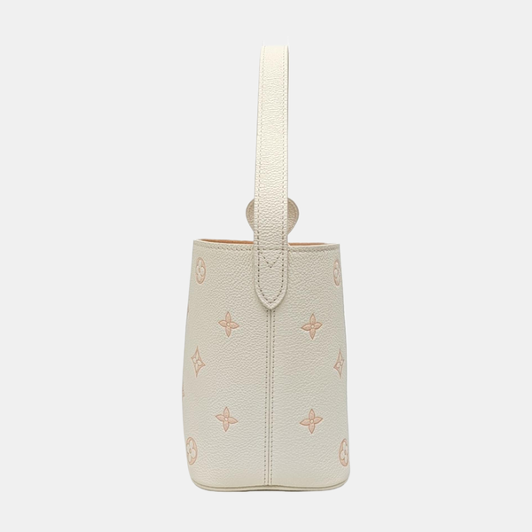ALL IN BB Monogram Calfskin White