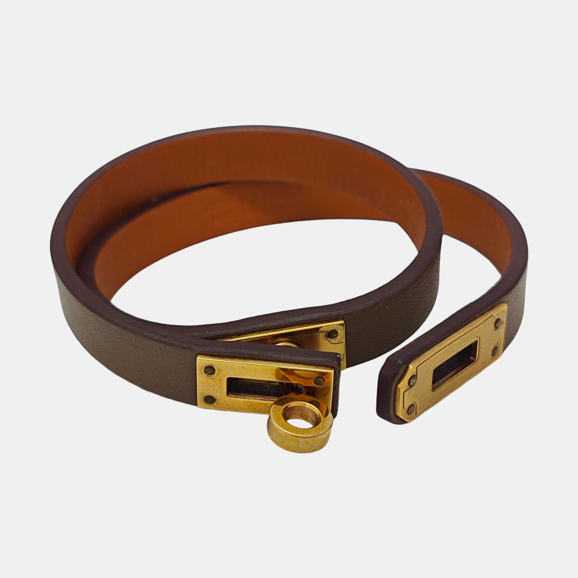 Kelly Metal Brown Bangle