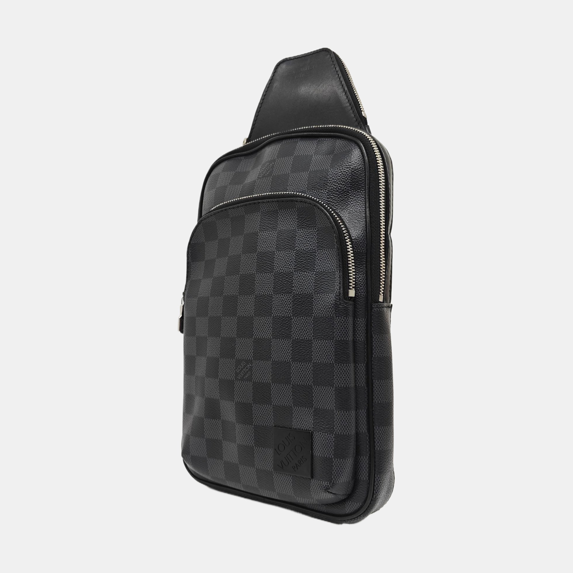 AVENUE Damier Graphite Coated Canvas Black