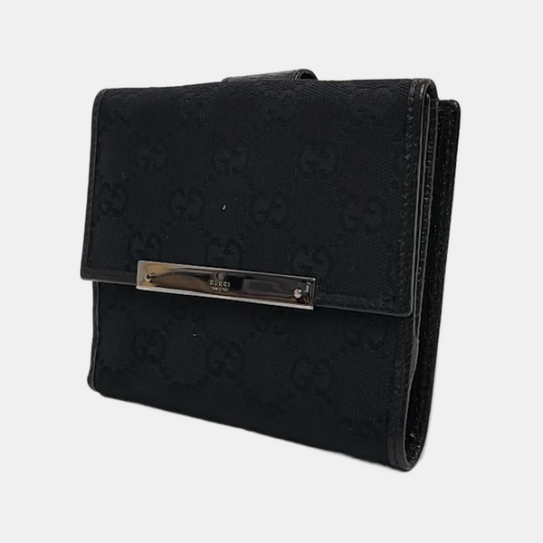 Monogram Canvas Wallet Blue