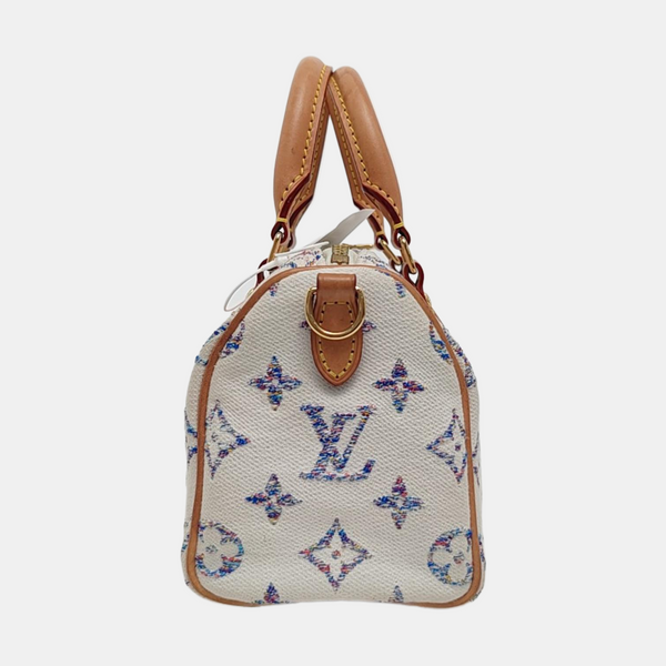 SPEEDY 20 Monogram Canvas Beige