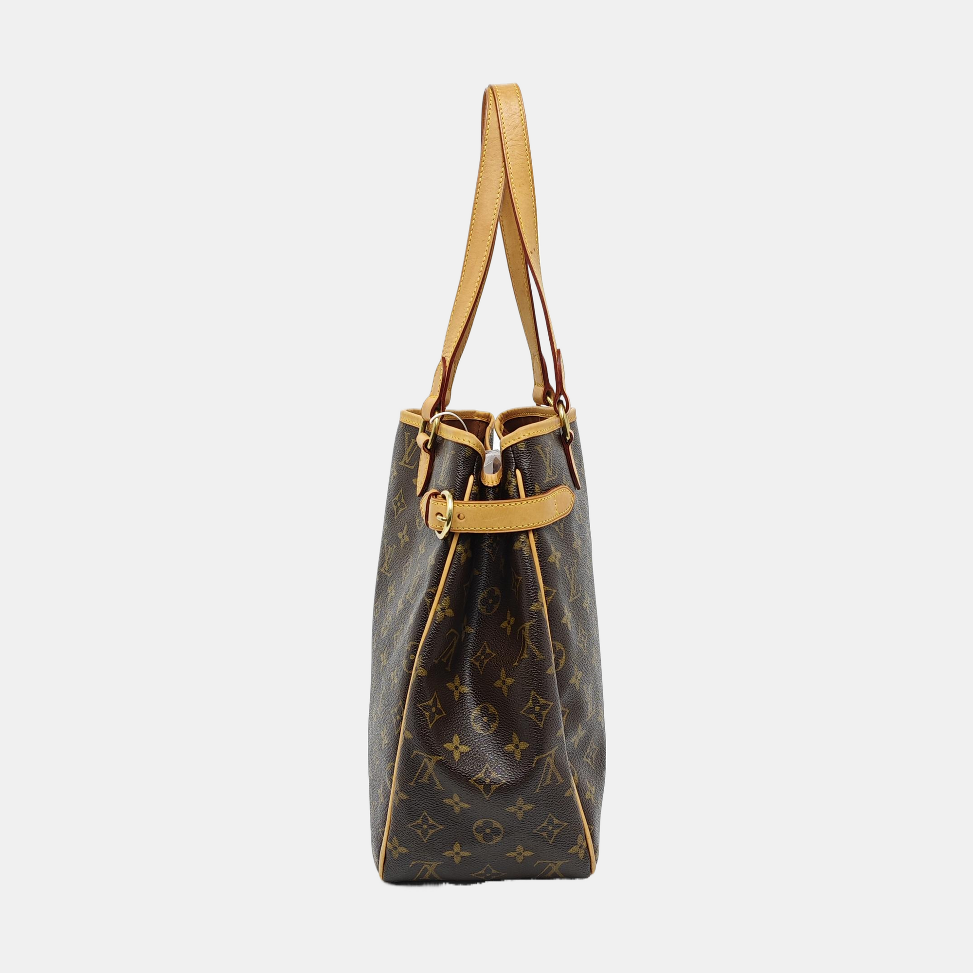 BATIGNOLLES MM Monogram Coated Canvas Brown