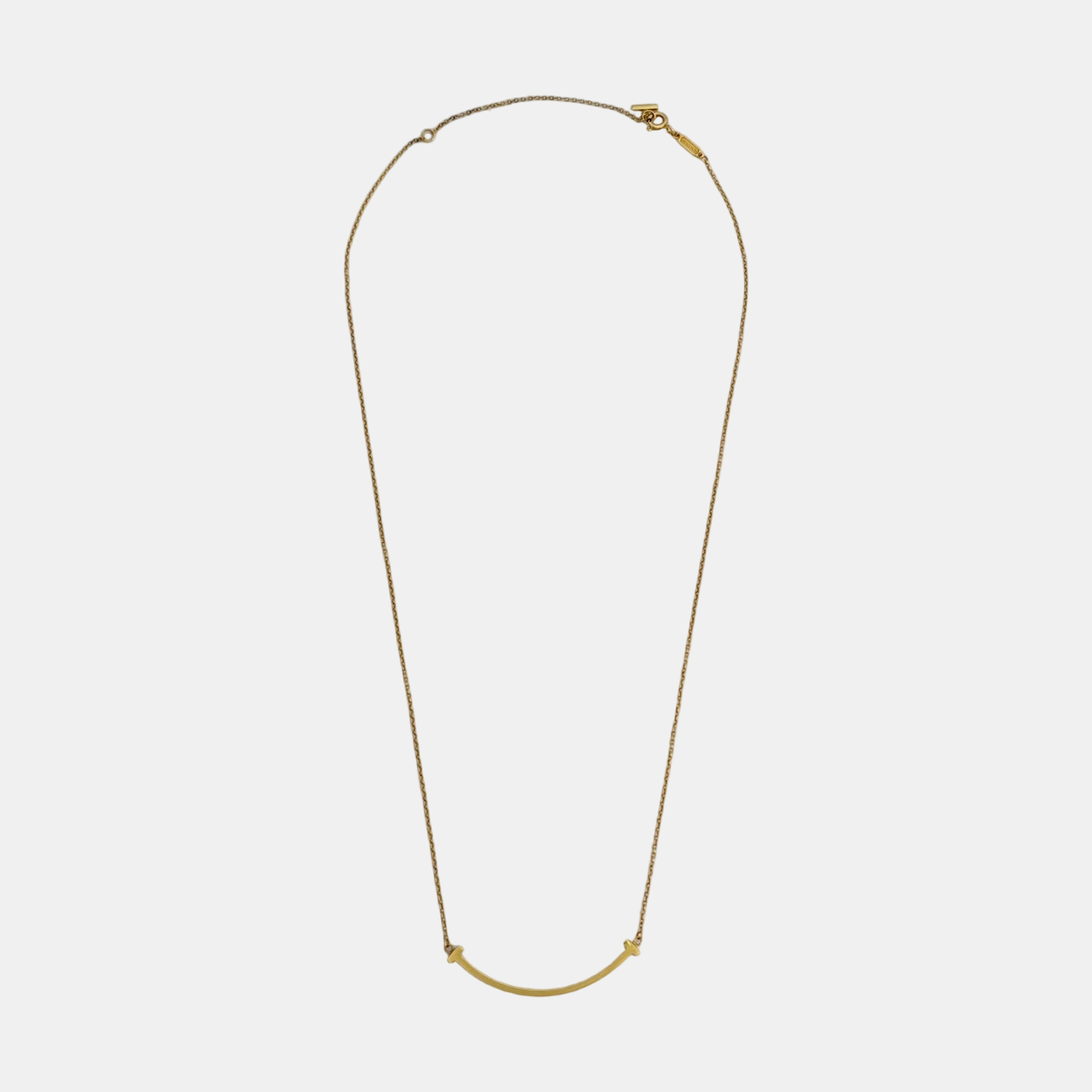 Tiffany T 18k Gold Necklace