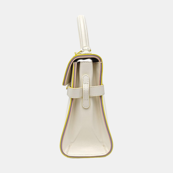 Tempête Medium Calfskin White
