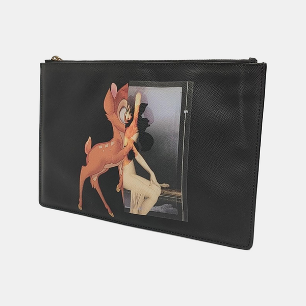 Calfskin Clutch Black