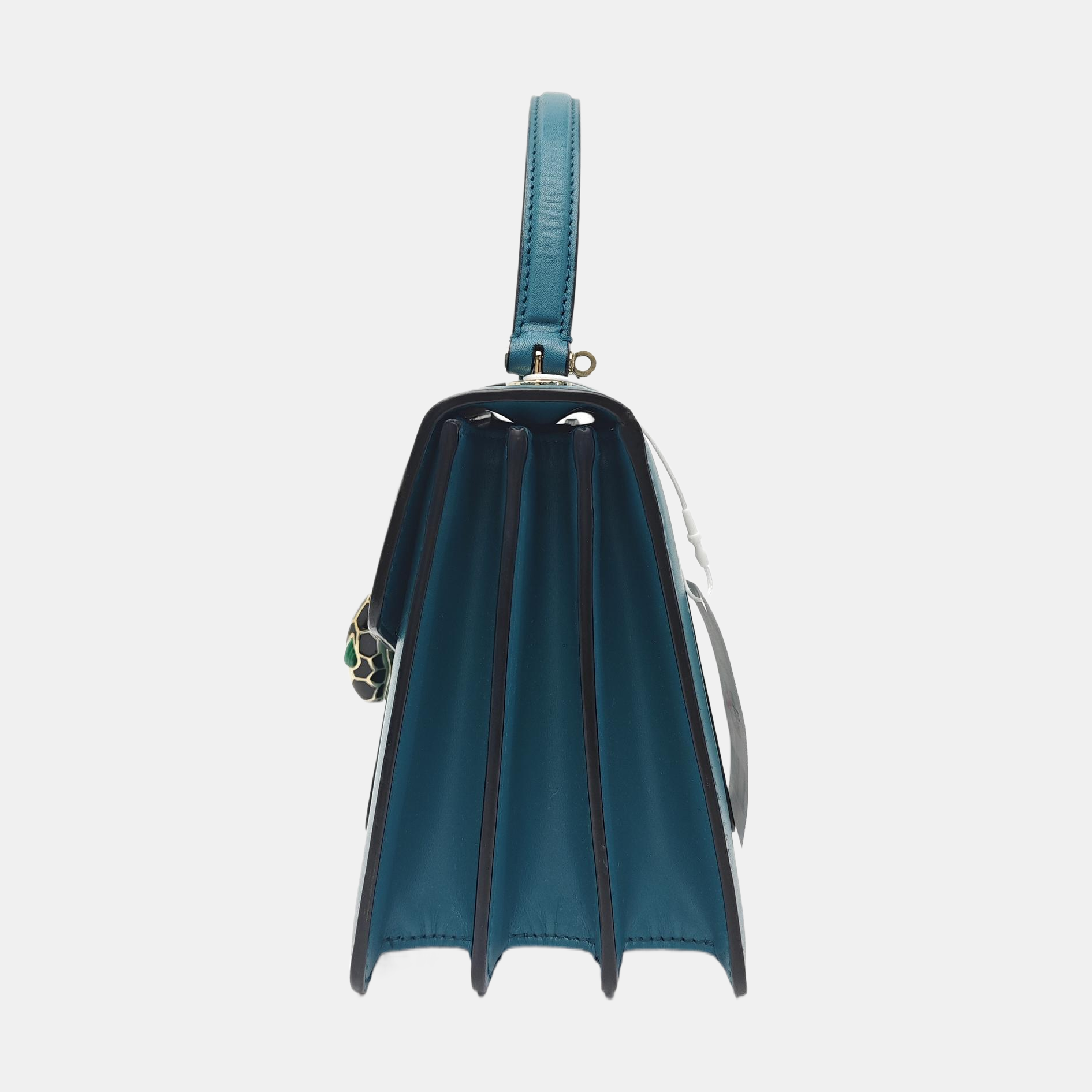SERPENTI FOREVER Small Calfskin Blue