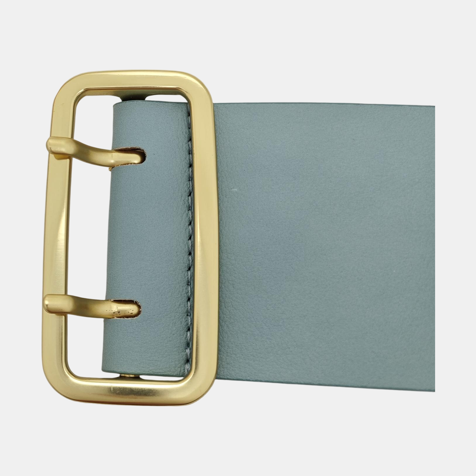 Leather Belt Blue