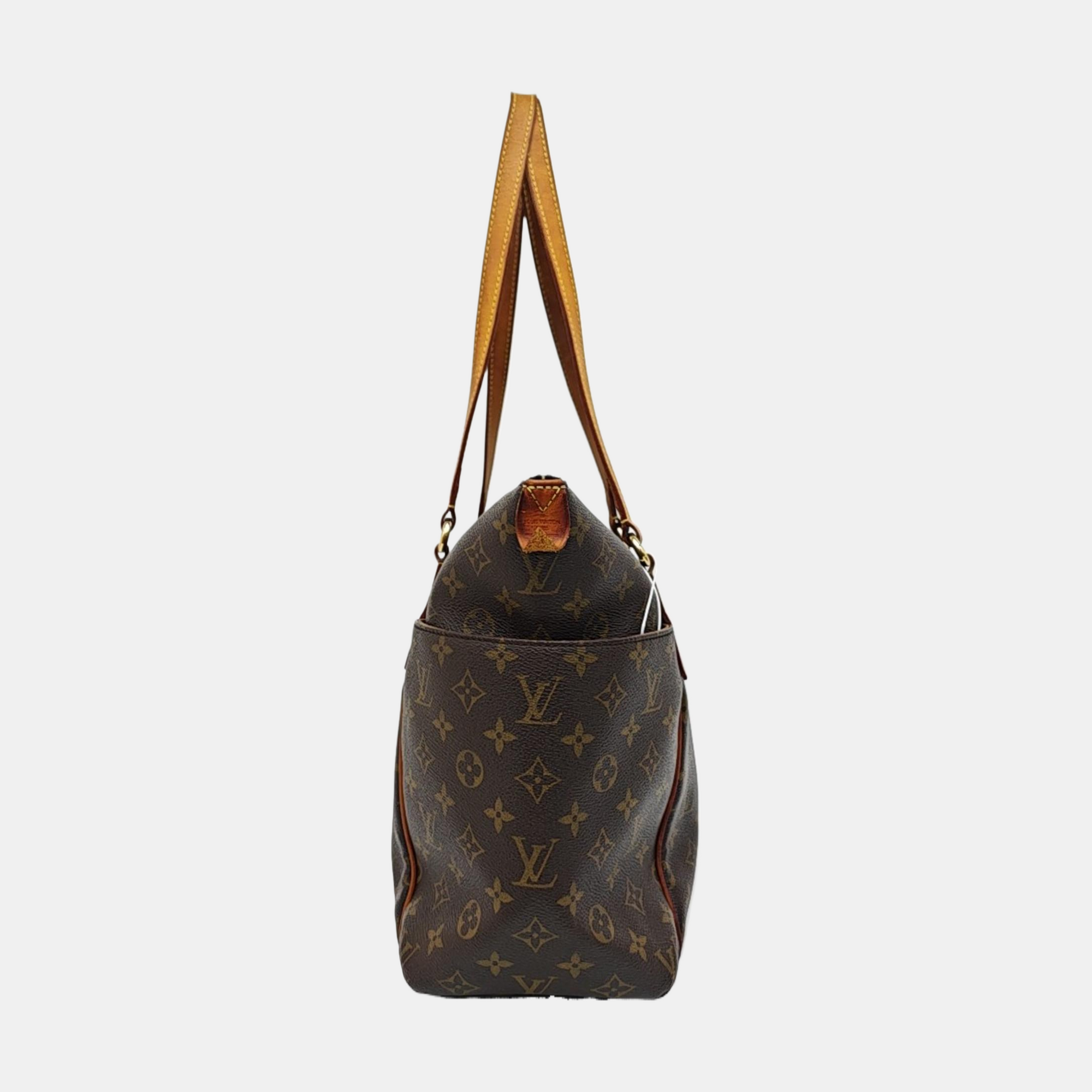 TOTALLY Monogram Coated Canvas Brown