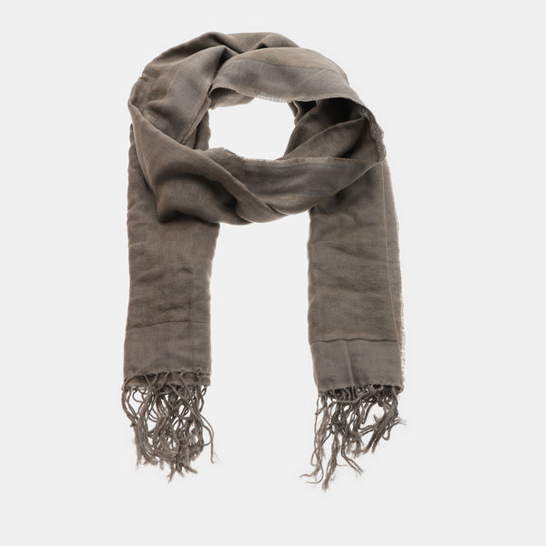 Cotton Scarf Brown