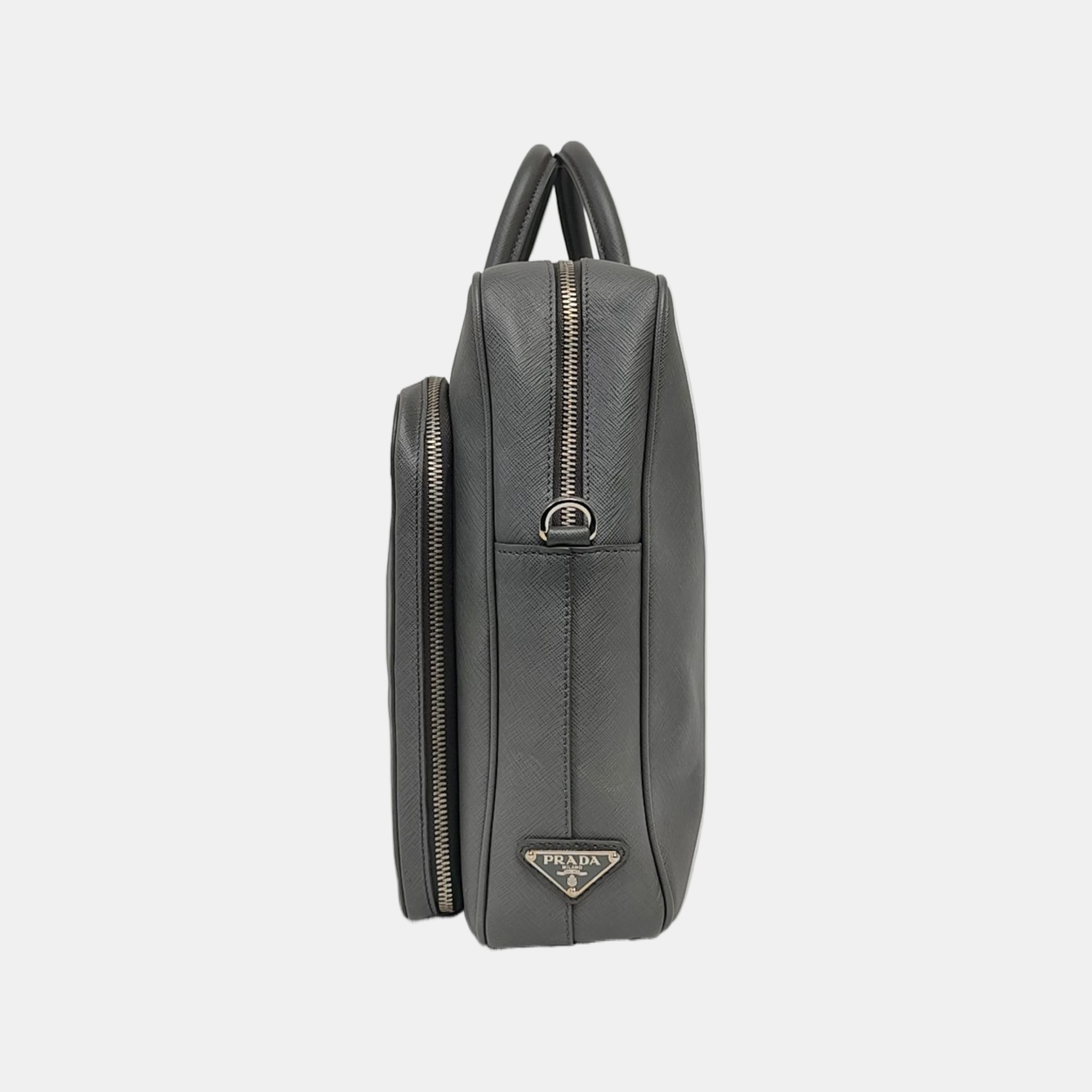 Saffiano Calfskin Gray