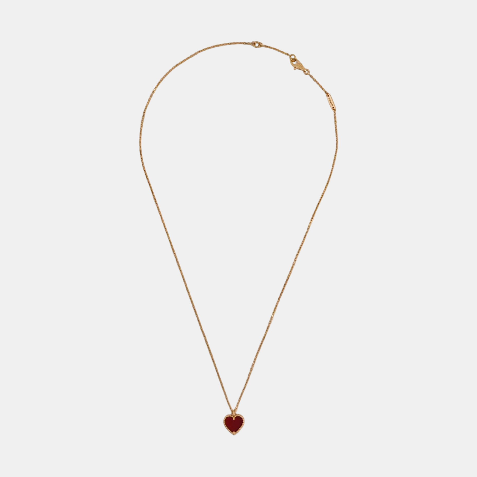Sweet Alhambra 18k Rose Gold Necklace