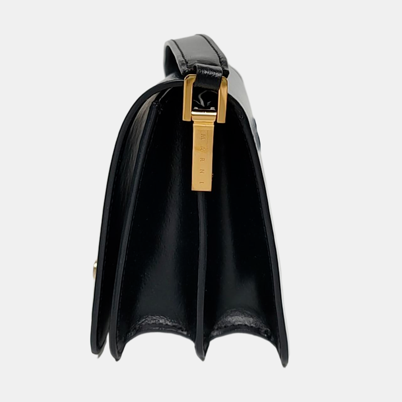 Calfskin Shoulder Bag Black