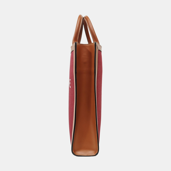 CABAS CELINE Small Canvas Red