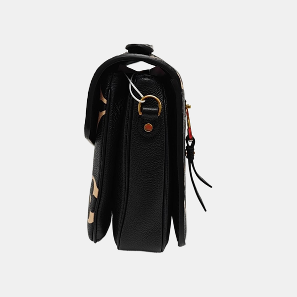 MÉTIS MM Monogram Calfskin Black