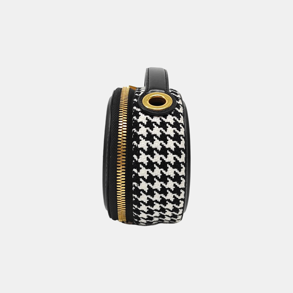 CD Signature Oblique Calfskin Black
