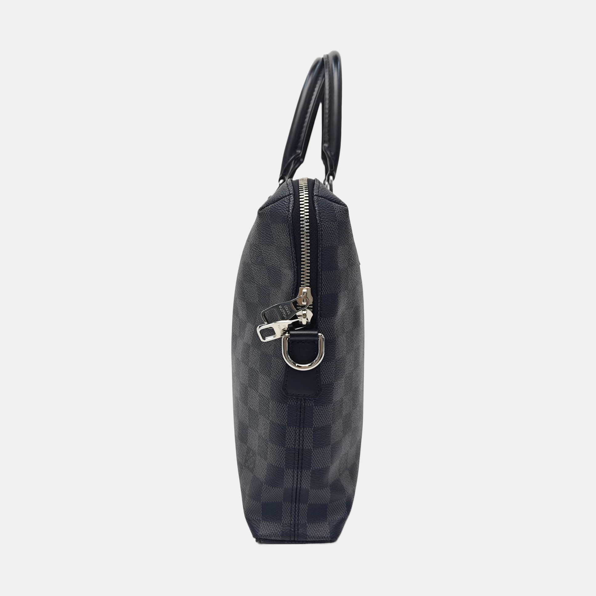 PORTE-DOCUMENTS Damier Graphite Coated Canvas Gray
