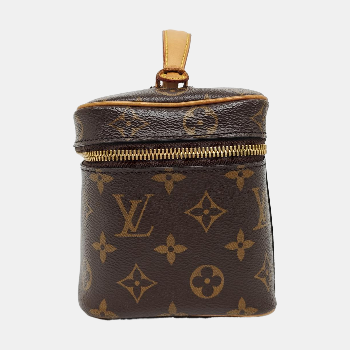 NICE Mini Monogram Coated Canvas Brown