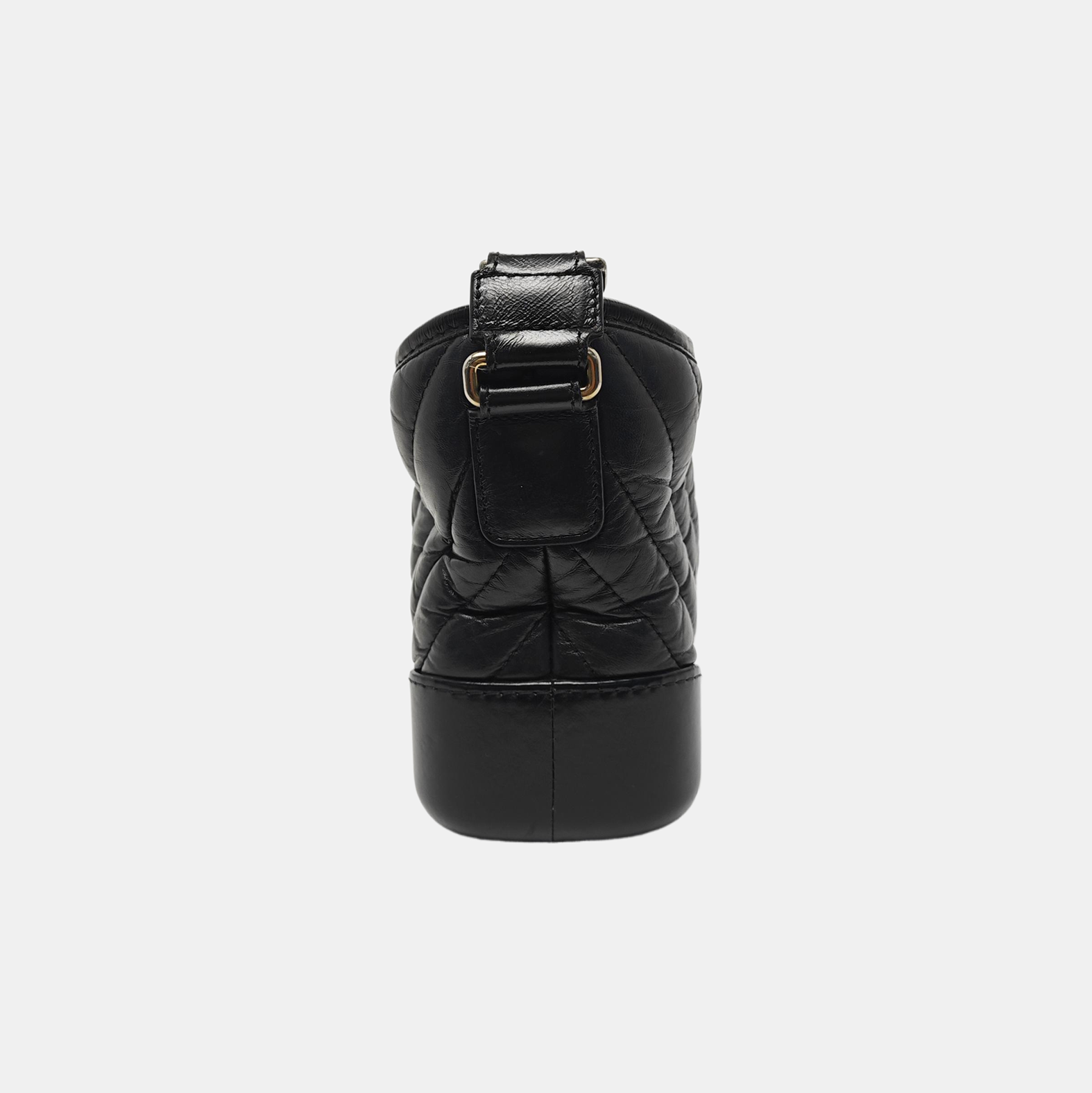 Authenticated pre-owned  GABRIELLE Small Quilted Calfskin Black - Shoulder Bag at Looply