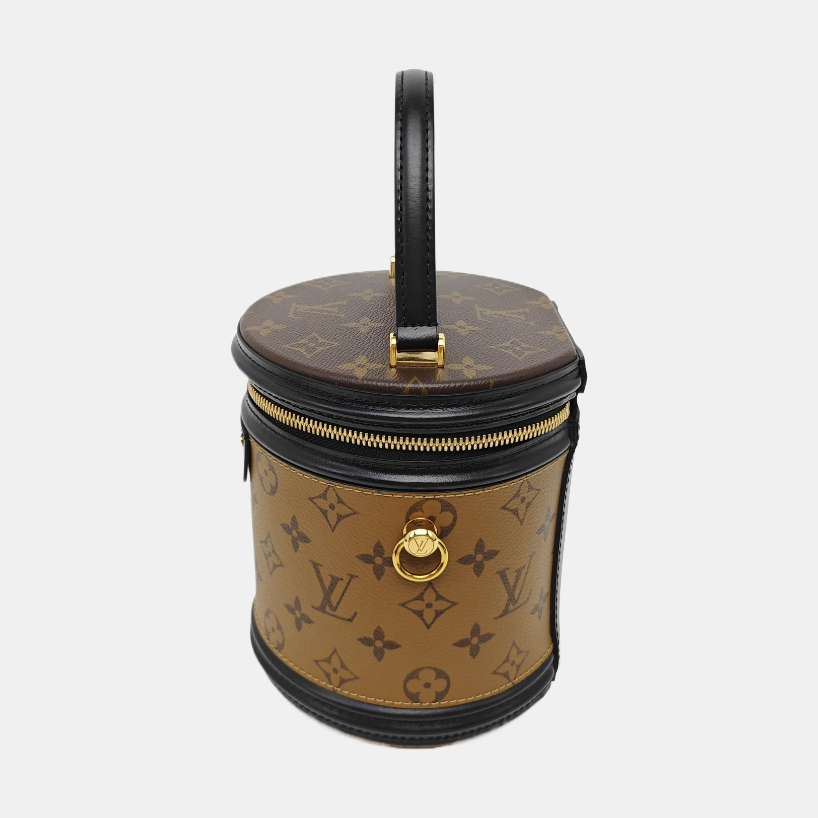 CANNES PM Monogram Coated Canvas Brown